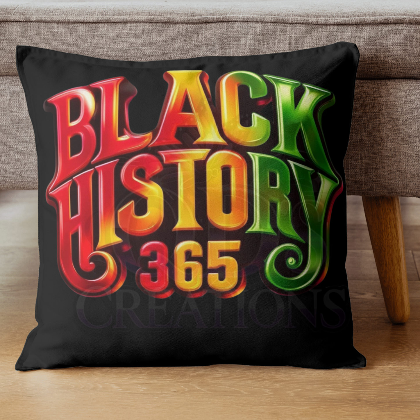 Black History 365 Pillow