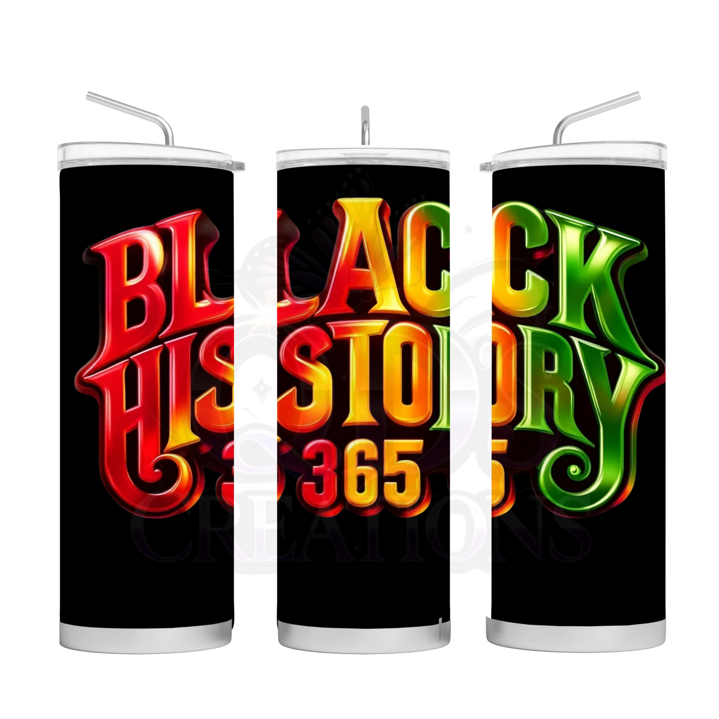 Black History 365 Tumbler