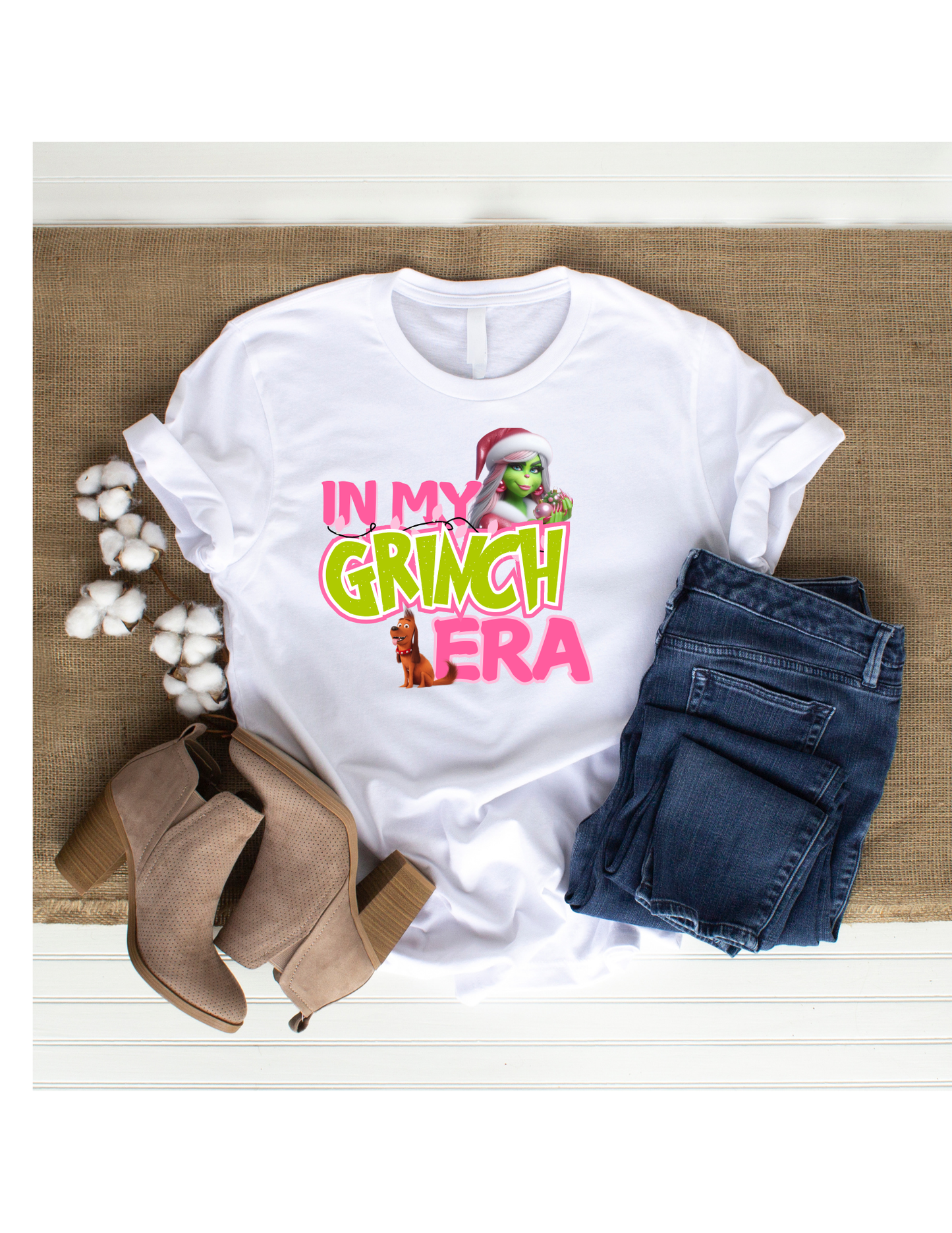 Pink Grinch Era T-shirt